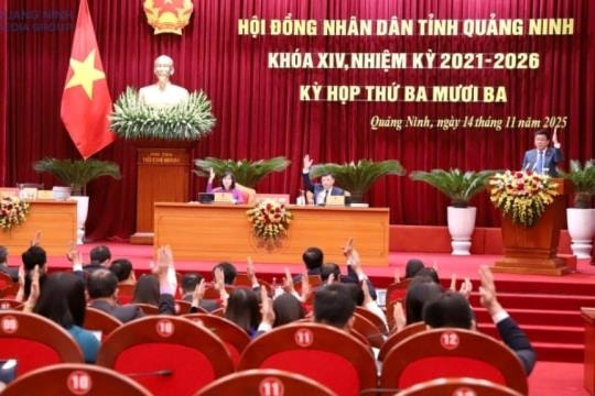 Quảng Ninh: Kỳ họp thứ 33, HĐND tỉnh Khóa XIV thông qua 11 nghị quyết