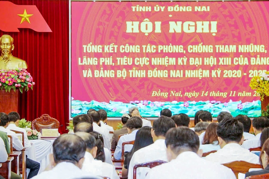 Đồng Nai: Công tác phòng, chống tham nhũng, lãng phí, tiêu cực đạt nhiều kết quả toàn diện