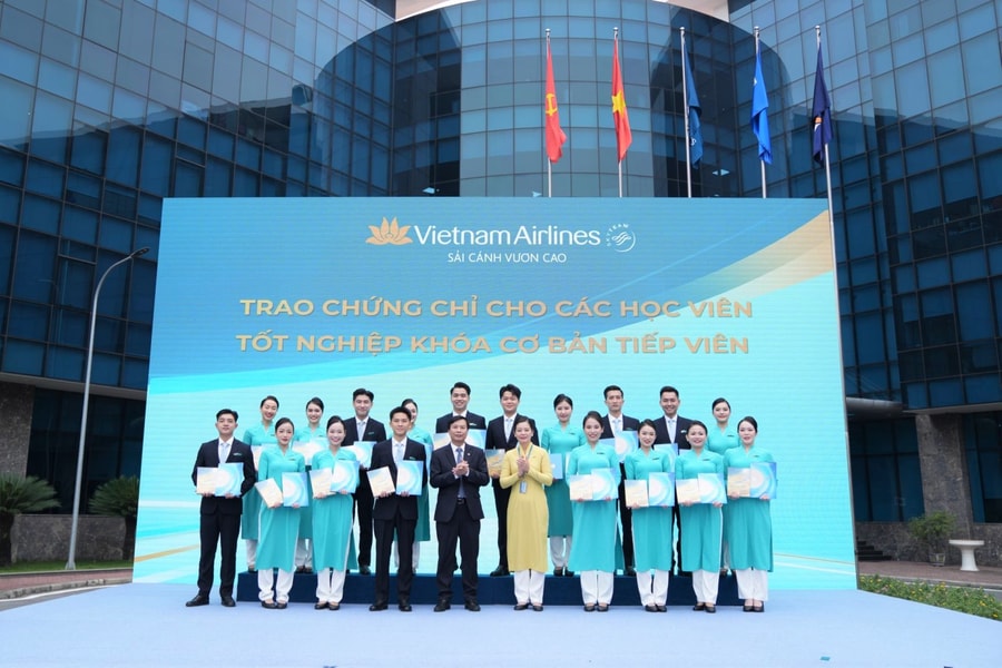 Vietnam Airlines tổ chức thành công Ngày hội việc làm 2025 lần đầu tiên