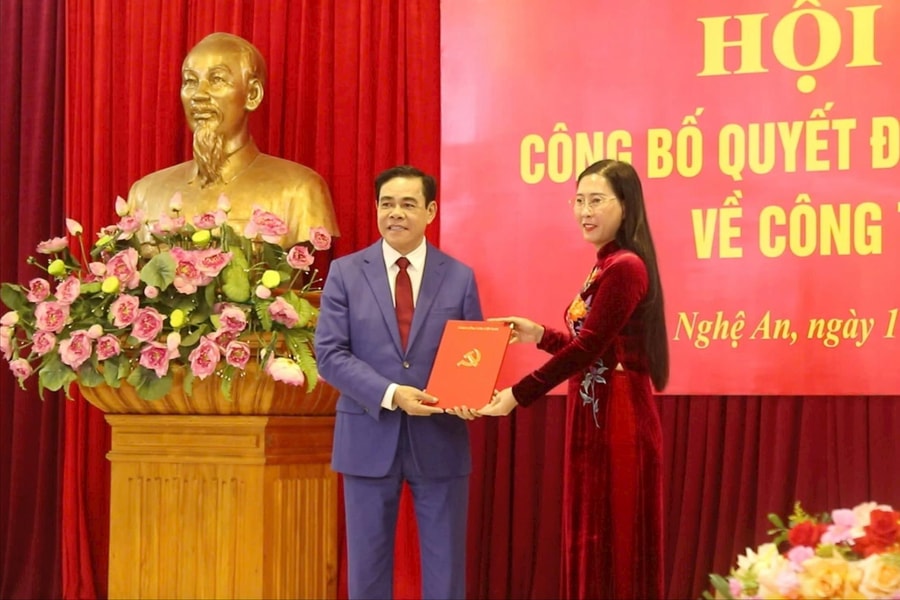 Ông Võ Trọng Hải giữ chức Phó Bí thư Tỉnh ủy Nghệ An