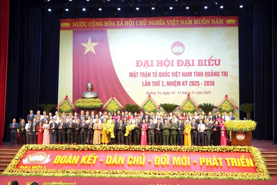 Khai mạc Đại hội đại biểu Mặt trận Tổ quốc Việt Nam tỉnh Quảng Trị lần thứ Nhất