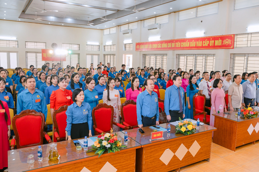 Không khí mới, khát vọng mới tại Đại hội Công đoàn Công ty TNHH Sao Vàng lần thứ VII