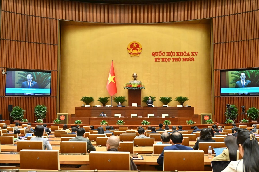 Sáng 19/11/2025, Kỳ họp thứ 10, Quốc hội tại Hội trường