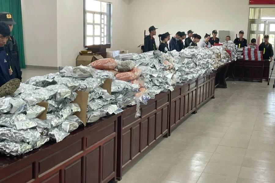Triệt phá đường dây cần sa lớn nhất từ trước đến nay