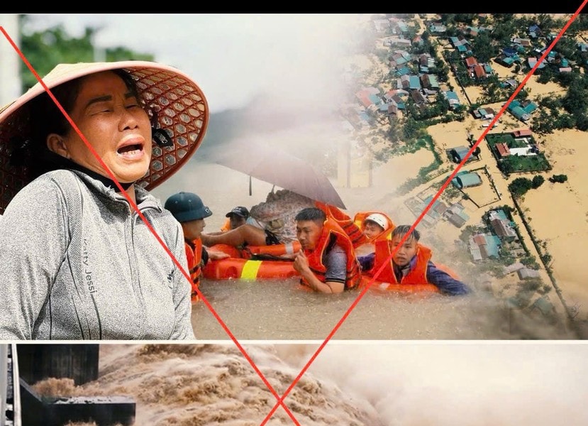 Bộ Công an phát cảnh báo về tình trạng tin giả trên mạng xã hội liên quan đến mưa lũ miền Trung