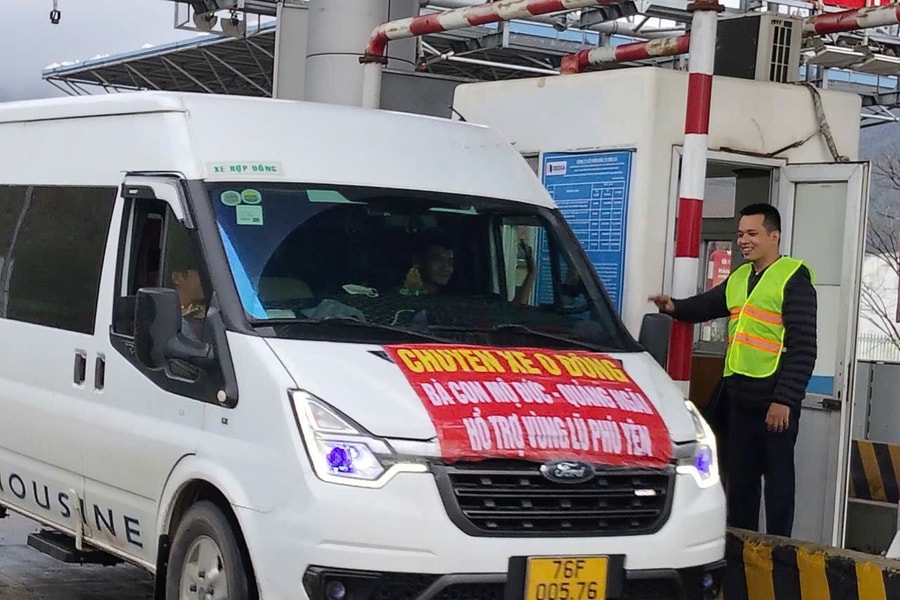 Tập đoàn Đèo Cả miễn phí dịch vụ sử dụng đường bộ cho các đoàn xe khắc phục hậu quả mưa lũ