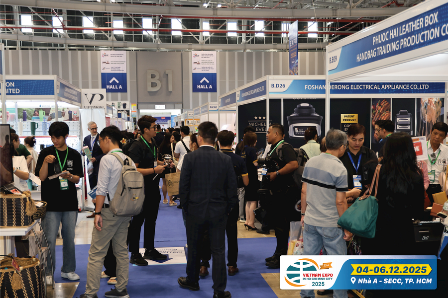 Hơn 1.000 gian hàng tham dự Vietnam Expo HCMC 2025