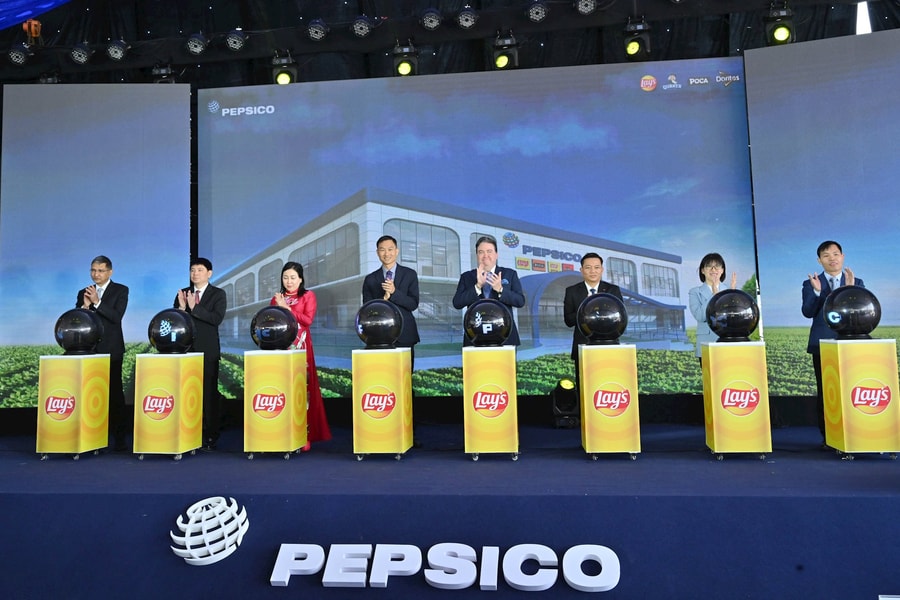Khánh thành Nhà máy Thực phẩm PepsiCo đầu tiên tại miền Bắc, công suất 25 nghìn tấn snack/năm