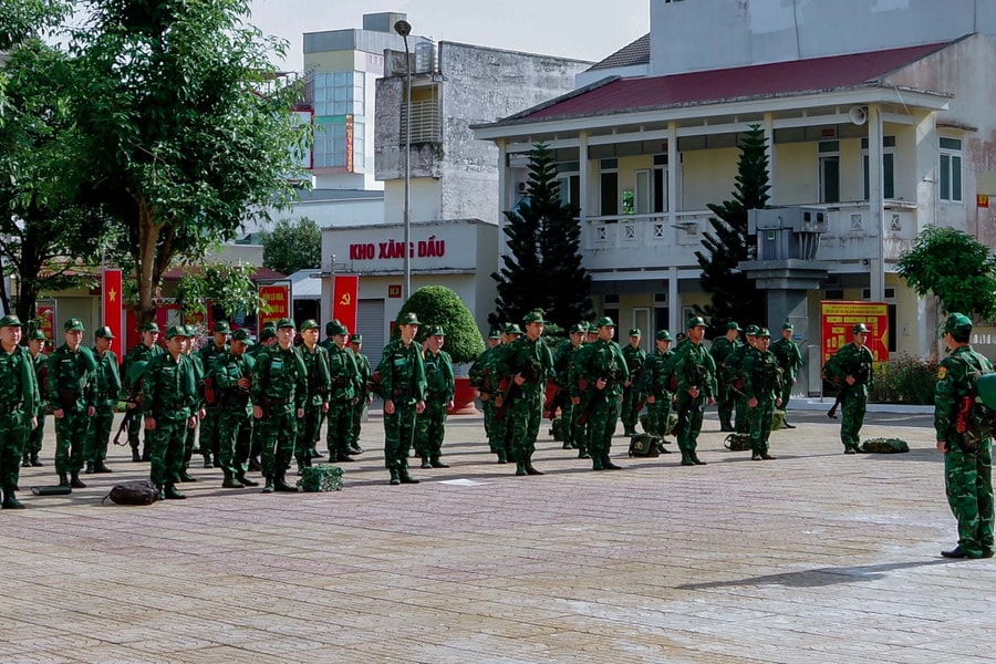 Bộ đội Biên phòng Cần Thơ diễn tập khu vực phòng thủ