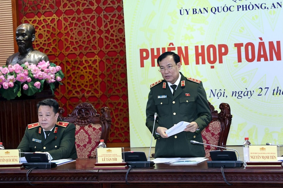 Ủy ban Quốc phòng, An ninh và Đối ngoại họp phiên toàn thể lần thứ 6