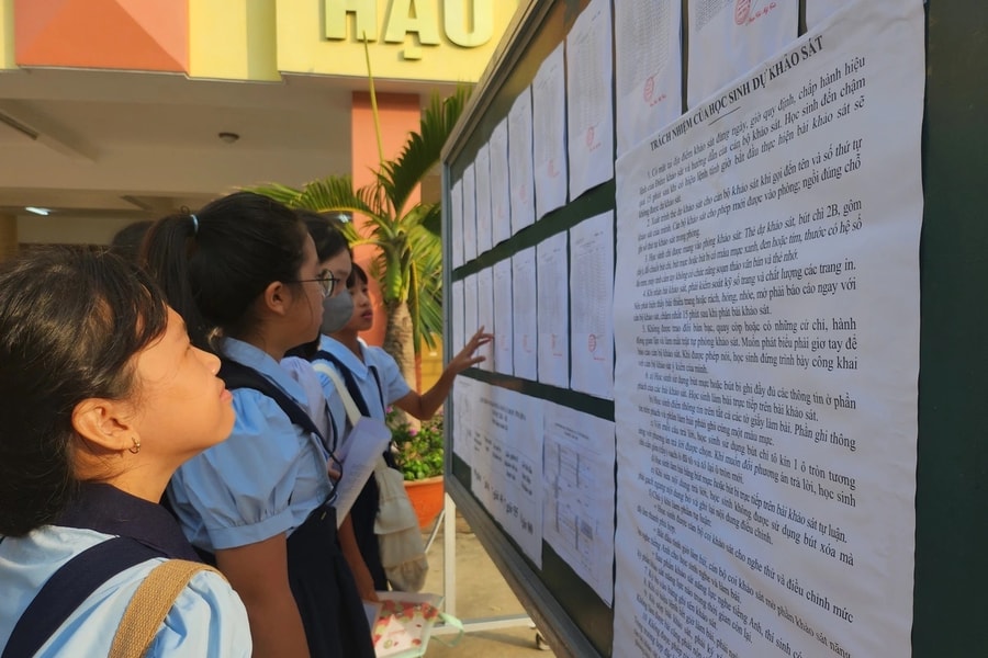 TP. Hồ Chí Minh: Trường THCS đầu tiên đề xuất tuyển sinh lớp 6 bằng khảo sát đánh giá năng lực