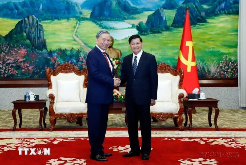 "Hợp tác toàn diện Việt Nam - Lào là tài sản vô giá của hai dân tộc"