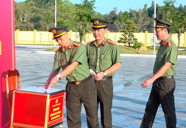 Công an An Giang phát động ủng hộ đồng bào miền Trung, Tây Nguyên bị thiệt hại do mưa lũ