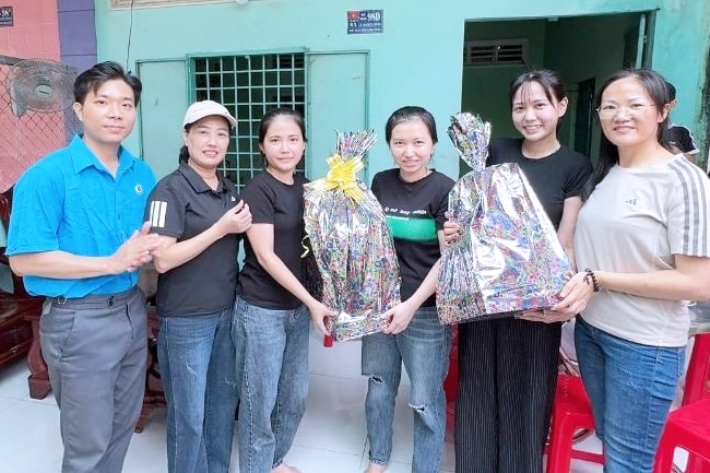 Tăng sức hút đoàn viên từ hoạt động chăm lo thiết thực