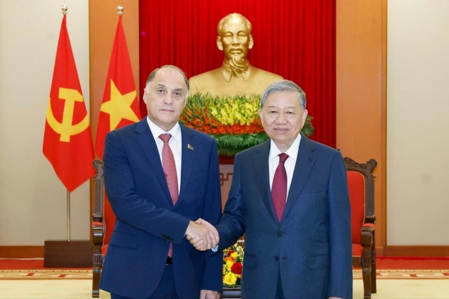 Tổng Bí thư Tô Lâm tiếp Thư ký Hội đồng An ninh Belarus