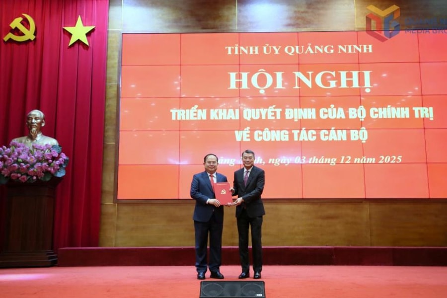 Đồng chí Quản Minh Cường giữ chức vụ Bí thư Tỉnh ủy Quảng Ninh