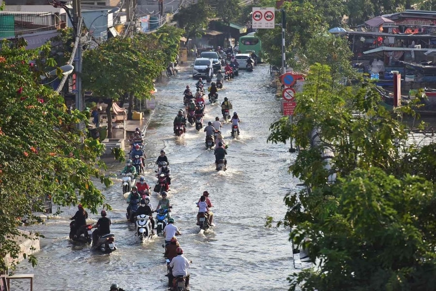 TP. Hồ Chí Minh: Chủ động phòng chống, ứng phó khi triều cường đạt đỉnh