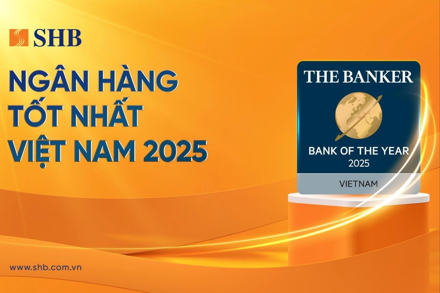 The Banker vinh danh SHB là Ngân hàng của năm 2025