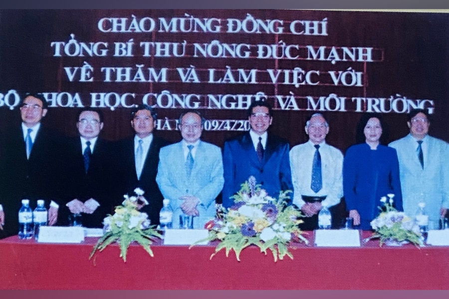 Dấu ấn đậm nét của GS.TS Chu Tuấn Nhạ với sự phát triển của ngành Khoa học và Công nghệ