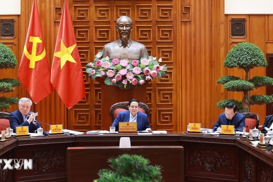 Thủ tướng Phạm Minh Chính: Thí điểm xây dựng các khu thương mại tự do và xây dựng Trung tâm năng lượng Dung Quất