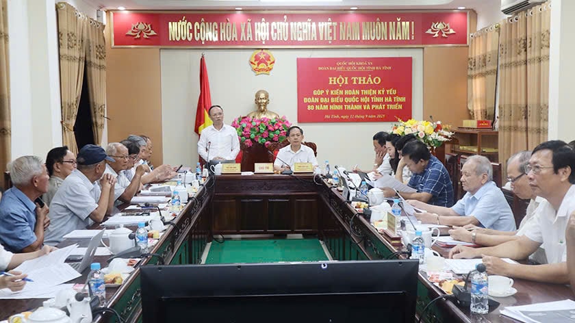 Đoàn ĐBQH tỉnh Hà Tĩnh – 80 năm hình thành và phát triển