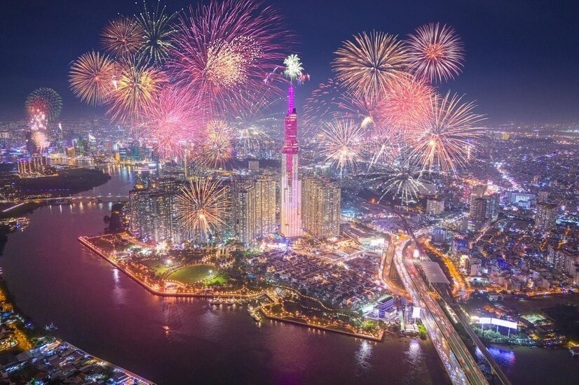 TP. Hồ Chí Minh: Bắn pháo hoa tại 4 điểm chào đón năm mới 2026