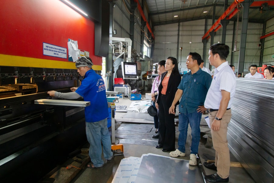 Đổi mới công nghệ, sản xuất sạch hơn nhờ chương trình khuyến công