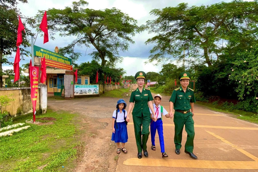 Ươm “mầm xanh” nơi biên cương Quảng Trị