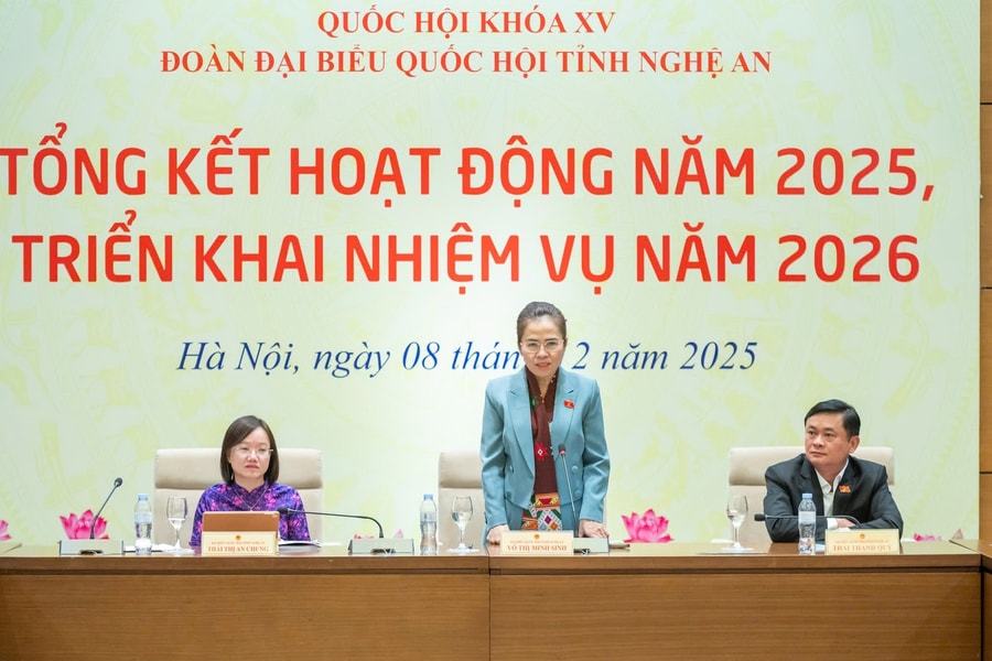 Đoàn ĐBQH tỉnh Nghệ An tiếp tục đổi mới công tác lập pháp, nâng cao chất lượng giám sát