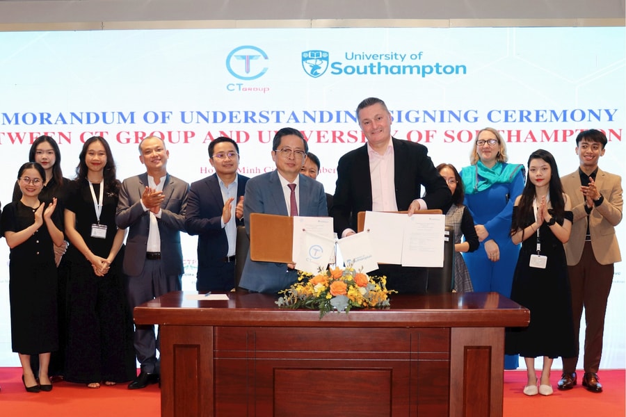 CT Group bắt tay với trường đại học hàng đầu Anh quốc về khoa học công nghệ
