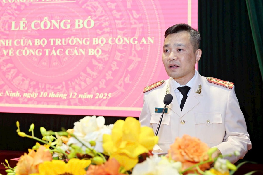 Công an tỉnh Bắc Ninh có tân Phó Giám đốc