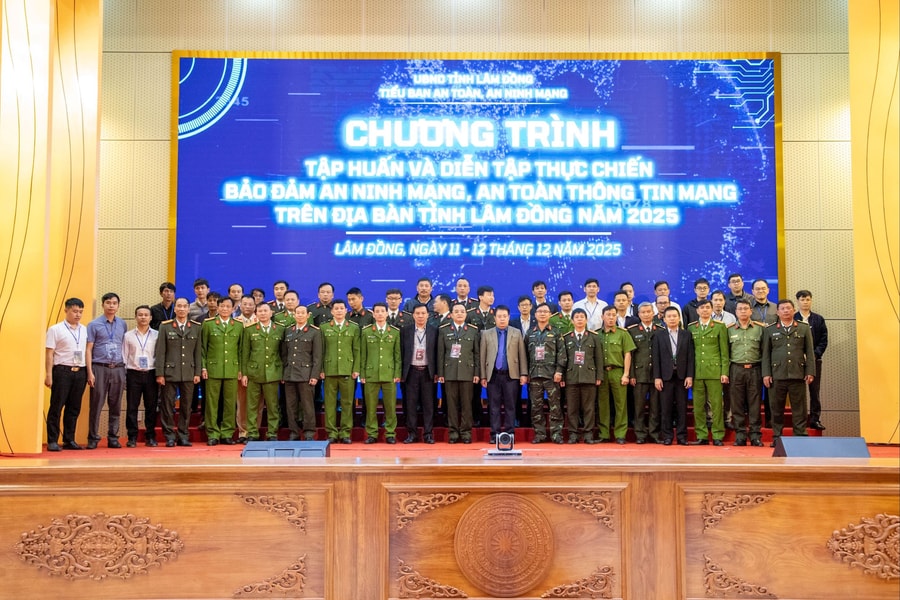 Lâm Đồng tăng cường năng lực phòng thủ không gian mạng qua diễn tập thực chiến năm 2025