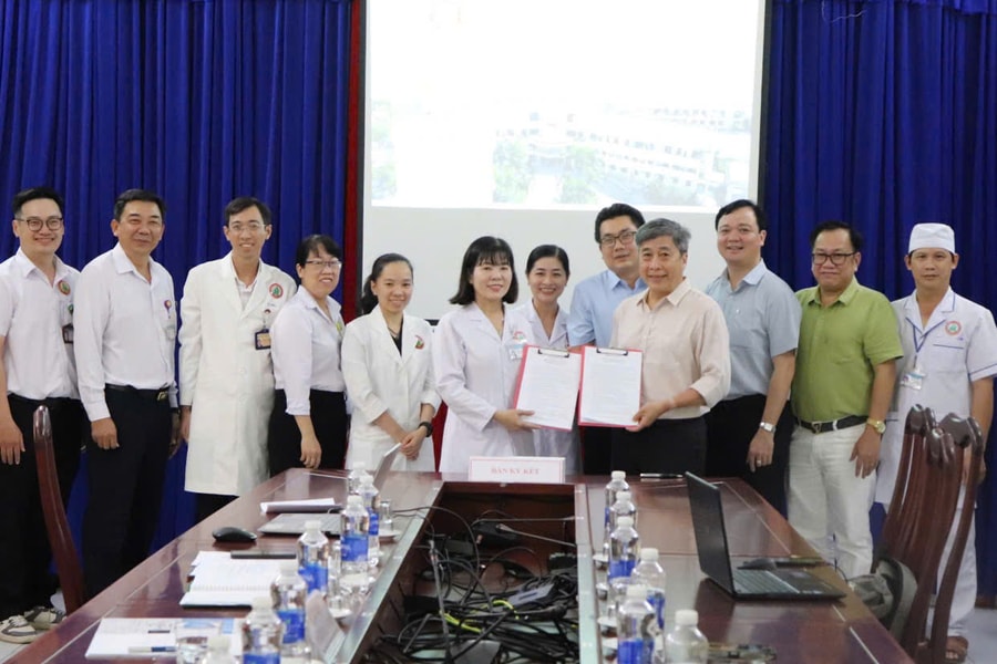 Nghiệm thu gói kỹ thuật chuyển giao tại Bệnh viện đa khoa Cà Mau