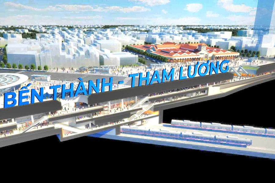 TP. Hồ Chí Minh: Phát triển đô thị dọc theo tuyến Metro Bến Thành – Tham Lương
