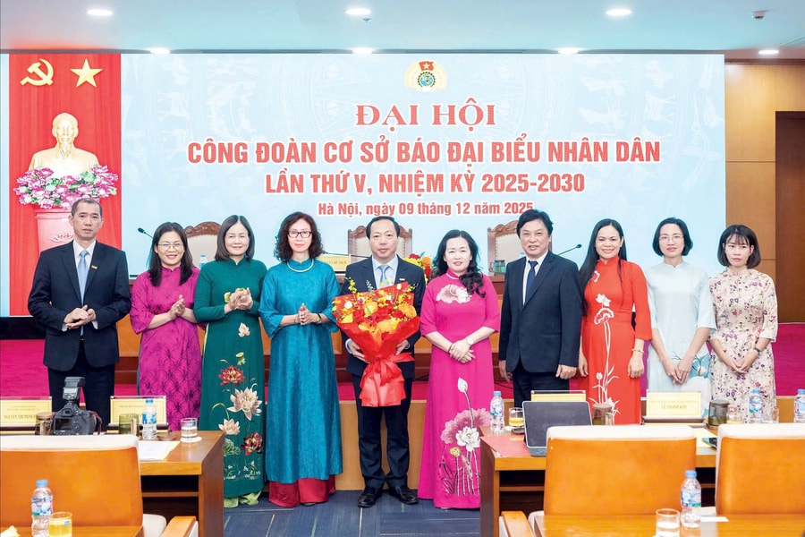 Đại hội Công đoàn cơ sở Báo Đại biểu Nhân dân nhiệm kỳ 2025 - 2030