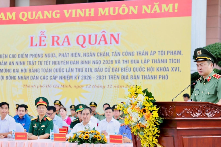 Công an TP. Hồ Chí Minh ra quân cao điểm tấn công, trấn áp tội phạm