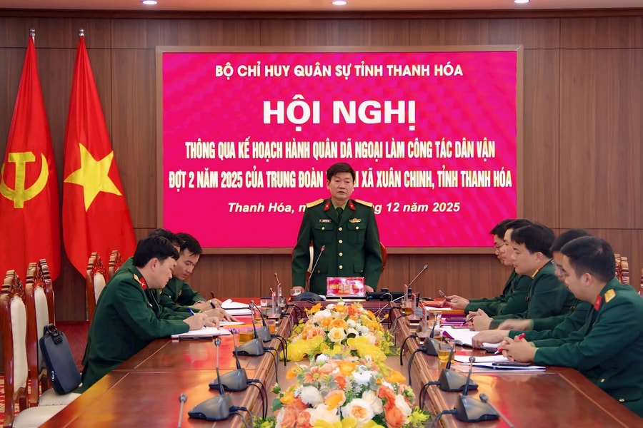 Thông qua kế hoạch hành quân dã ngoại gắn với thực hiện Đề án 1371