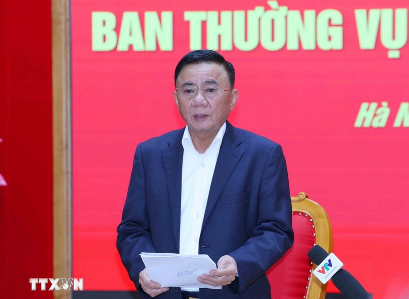 Thường trực Ban Bí thư Trần Cẩm Tú: Tạo đột phá trong tham mưu triển khai các Nghị quyết chiến lược của Bộ Chính trị