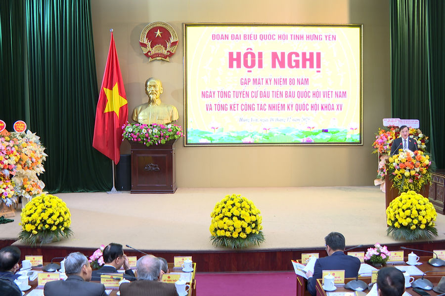 Đoàn đại biểu Quốc hội tỉnh Hưng Yên khóa XV đóng góp tích cực cho sự phát triển đất nước