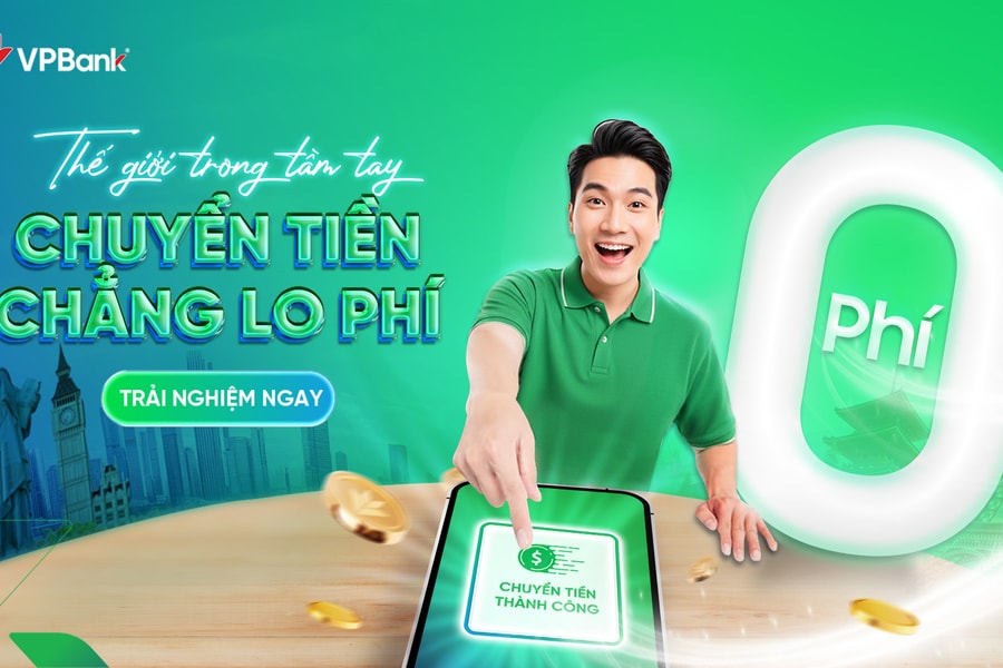 Miễn phí và nâng cấp tính năng: VPBank hoàn thiện dịch vụ chuyển tiền quốc tế