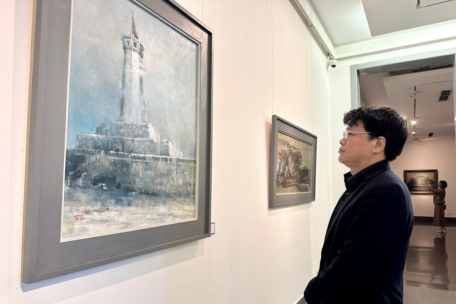 Triển lãm “Hồi quang phản chiếu” của họa sĩ Nguyễn Trọng Tài