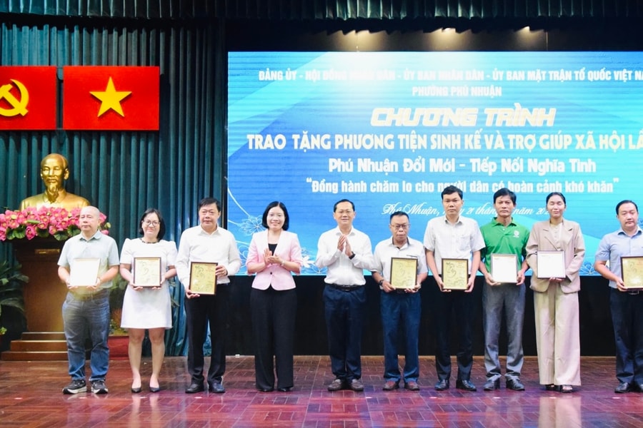 TP. Hồ Chí Minh: Phường Phú Nhuận chăm lo cho người dân có hoàn cảnh khó khăn