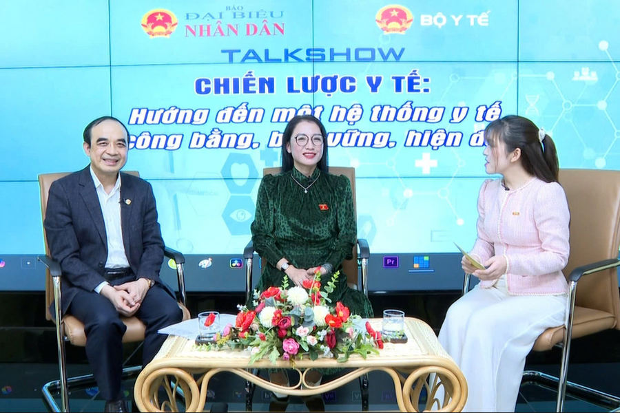 Talkshow: Chiến lược y tế - Hướng đến một hệ thống y tế công bằng, bền vững, hiện đại