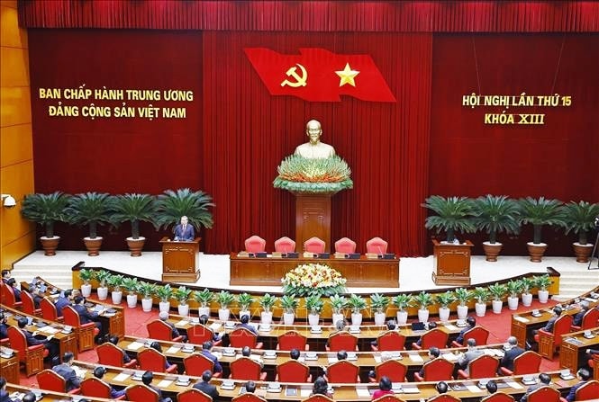Lãnh đạo tổ chức thực hiện thật tốt Nghị quyết Hội nghị Trung ương 15, khẩn trương thực hiện những nhiệm vụ còn lại để Đại hội XIV của Đảng thành công tốt đẹp