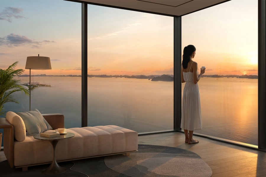 Aria Bay: Hành trình trải nghiệm chất sống Front Row Life bên vịnh di sản