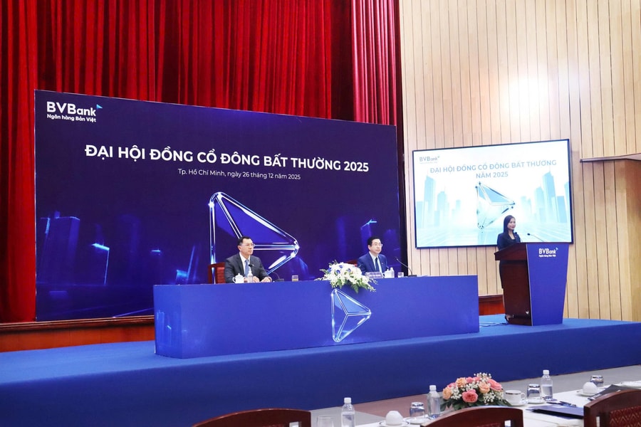 BVBank: Bầu HĐQT, BKS nhiệm kỳ 2025-2030, thông qua phương án tăng vốn điều lệ lên gần 10.000 tỷ đồng