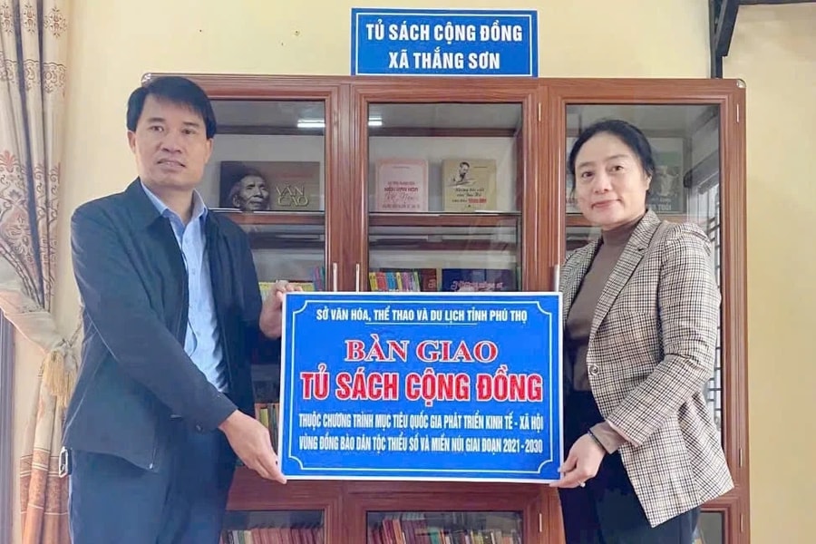Phú Thọ phát triển tủ sách cộng đồng vùng đồng bào dân tộc thiểu số
