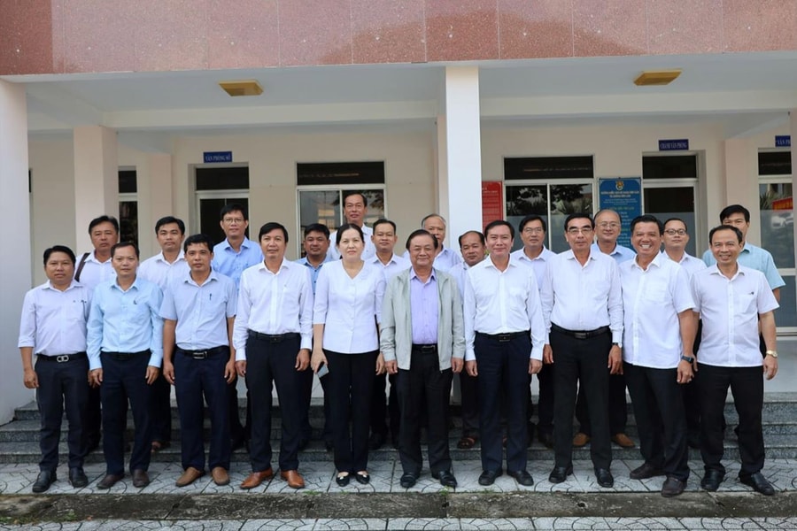 Phó Chủ tịch Quốc hội Lê Minh Hoan làm việc với Sở Nông nghiệp và Môi trường tỉnh Đồng Tháp