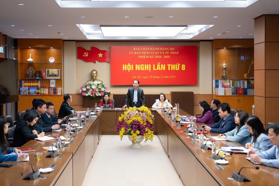 Ủy ban Pháp luật và Tư pháp chuẩn bị chương trình công tác năm 2026