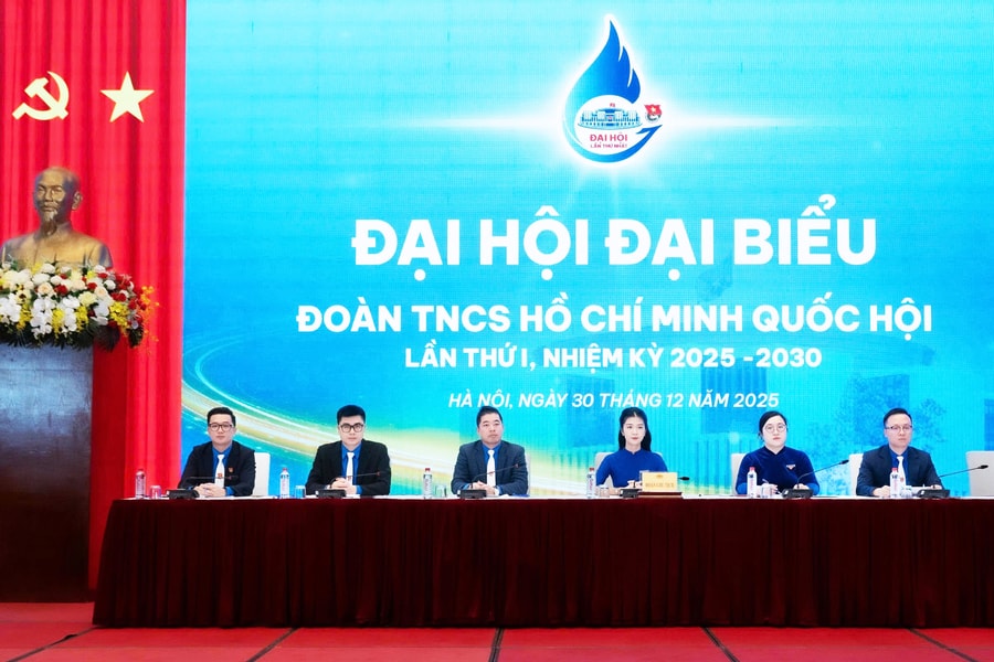 Đại hội đại biểu Đoàn TNCS Hồ Chí Minh Quốc hội lần thứ I tiến hành Phiên thứ nhất
